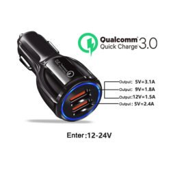 Зарядное устройство с быстрой зарядкой QC 3.0/2.0