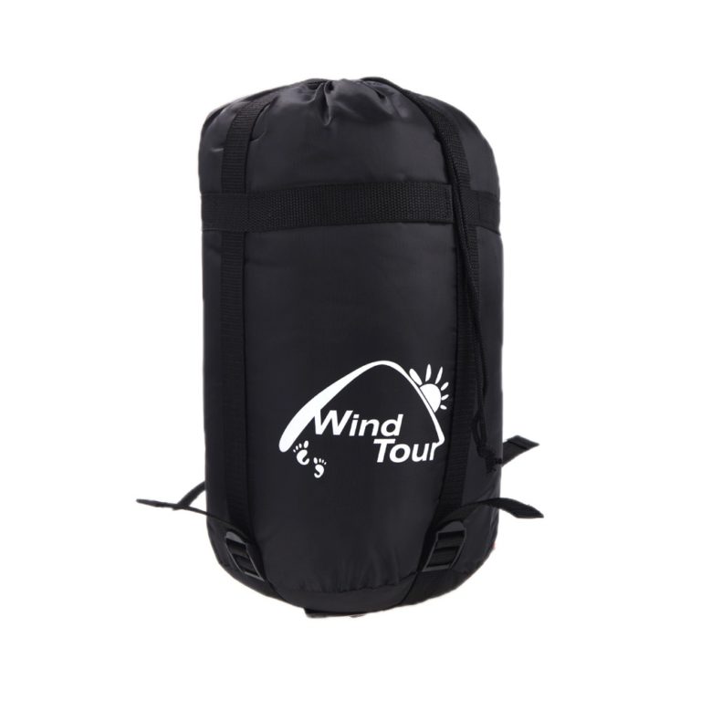 Wind Tour спальный мешок 190*75см 1.3кг. Компрессионая сумка чехол для хранения / транспортировки