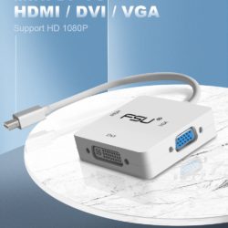 Адаптер HDMI/DVI/VGA to mini Display Port