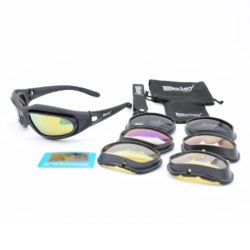 DAISY С5 Polarized очки солнцезащитные тактические UV400. Комплектация