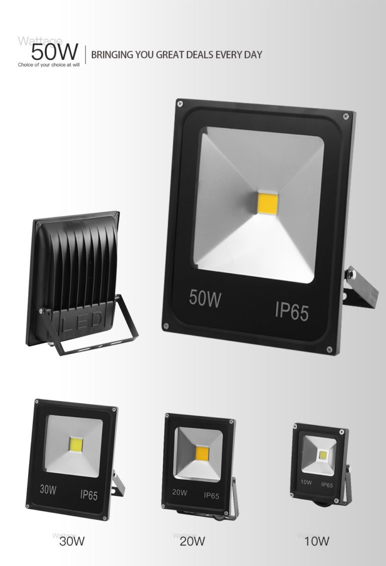 Светодиодный LED прожектор 10Вт Фонарь водонепроницаемый 65IP