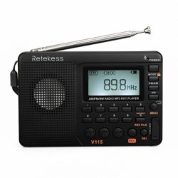 Радиоприемник портативный Радио с MP3 плеером Retekess