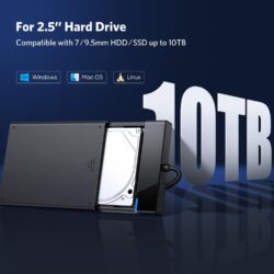 Корпус для HDDSSD 2.5 SATA дисков USB 3.0 UGREEN 30847 Kamstore.com.ua (3)