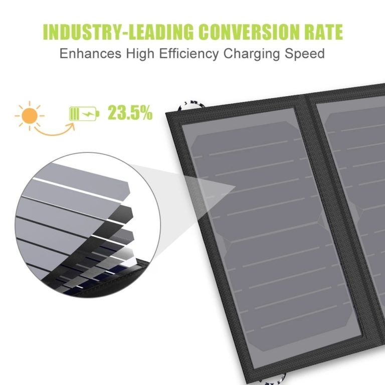 Солнечное зарядное устройство на солнечных панелях Allpowers 10Вт от солнечной энергии