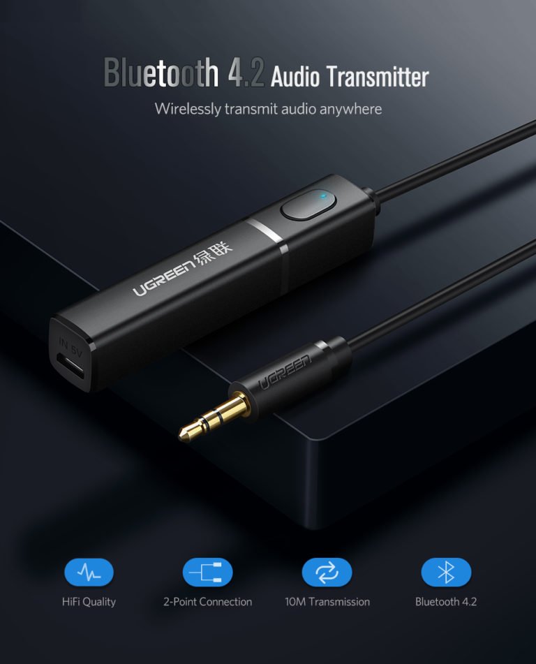 Передатчик UGREEN Трансмиттер Bluetooth 4.2 aptX