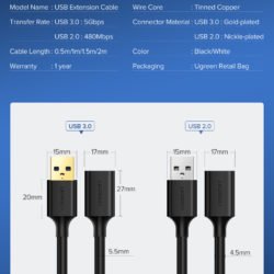 Удлинитель USB 3.0 Ugreen Kamstore.com (12)