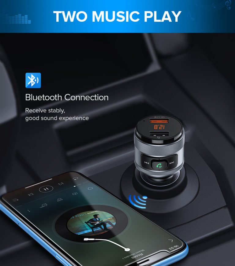 Bluetooth FM-передатчик Ugreen 60283 Kamstore.com.ua (3)