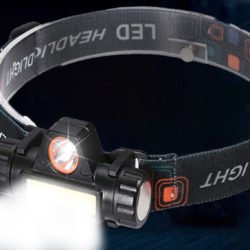 Налобный фонарик магнит аккумулятор 18650 GZLIDY LED COP Q5 Kamstore.com.ua (13)