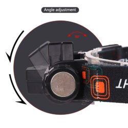 Налобный фонарик магнит аккумулятор 18650 GZLIDY LED COP Q5 Kamstore.com.ua (3)