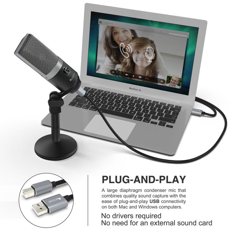 Cтудийный микрофон конденсаторный FIFINE K670 USB Kamstore.com.ua (2)