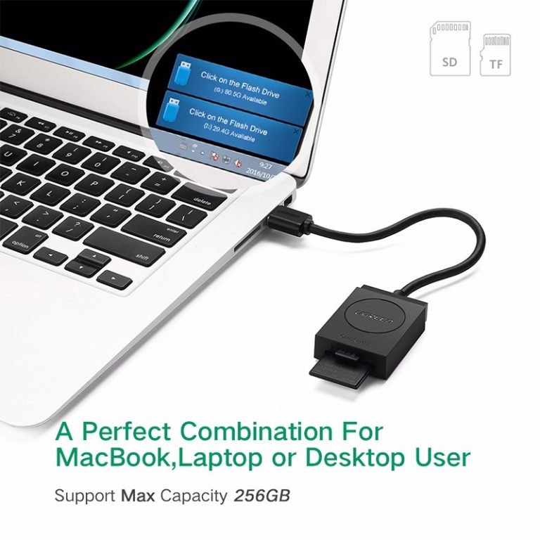 Кардридер USB 3.0 TFSD Ugreen 20250 кабель Kamstore.com.ua (1)
