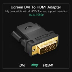 Переходник DVI to HDMI Ugreen 20124 Kamstore.com.ua (1)