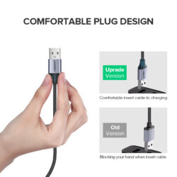 Кабель Micro USB для зарядки и передачи данных Ugreen US290 (60146 60147 60148) KAMSTORE.COM.UA (4)