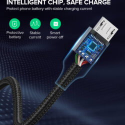 Кабель Micro USB для зарядки и передачи данных Ugreen US290 (60146 60147 60148) KAMSTORE.COM.UA (7)