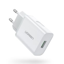 Зарядное устройство Ugreen 10133 1xUSB QC3.0 White Kamstore.com.ua (8)