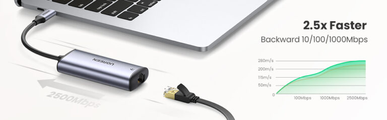 Адаптер USB-C TO RJ45 2.5G LAN UGREEN CM275 70446 KAMSTORE.COM.UA (4)