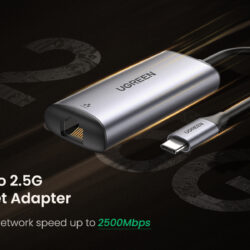 Адаптер USB-C TO RJ45 2.5G LAN UGREEN CM275 70446 KAMSTORE.COM.UA (5)