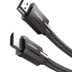 Кабель 8K HDMI 2.1 MM Round Cable with Braided 2m (Gray) Ugreen 70321 (2) kamstore.com