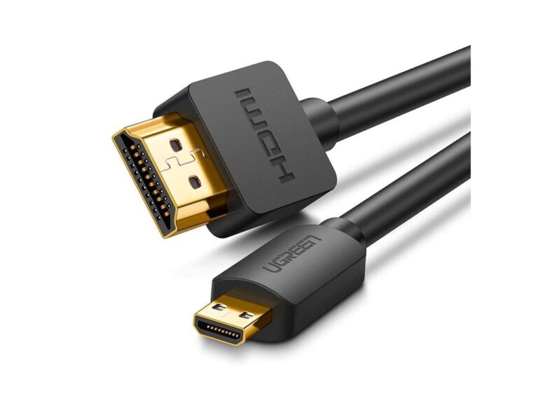 Кабель Micro HDMI to HDMI Cable 1m (Black) Ugreen 30148 kamstore.com.ua (7)