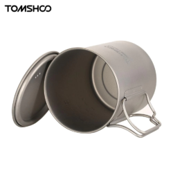 Кружка титановая посуда TOMSHOO Titanium 750мл Kamstore.com.ua (2)
