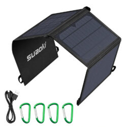 Солнечное зарядное устройство Suaoki 21W SCB-21 Kamstore.com.ua (7)
