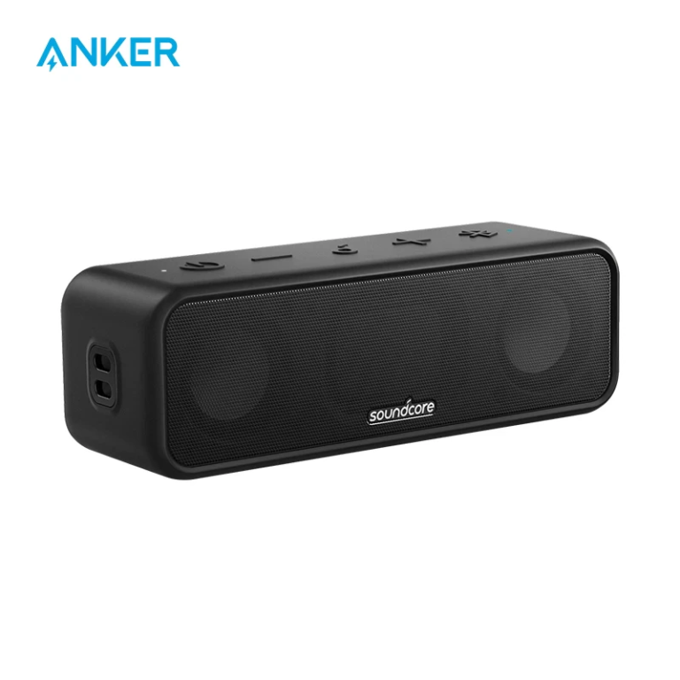 Kamstre.com.ua Колонка акустическая ANKER SoundCore 3 Портативная Bluetooth 24ч IPX7 BassUp Tehnology Black (A3117) (1)