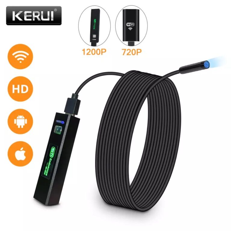 Беспроводной Wi-Fi эндоскоп USB для телефона ПК KERUI 1200P 2Mp 8mm HARD Kamstore.com.ua (4)