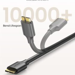 Кабель питания Ugreen micro USB B to USB 3.0 Kamstore.com.ua (7)