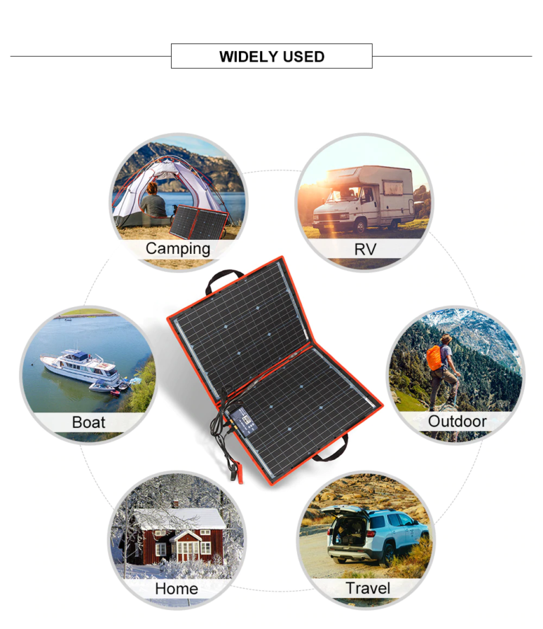 Солнечная панель 80 Вт DOKIO FFSP-80M Kamstore.com.ua (13)
