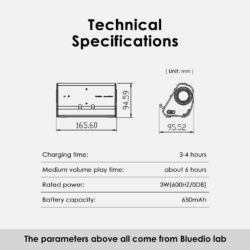 Портативный беспроводной SoundBar для телефона Bleudio MS (18)