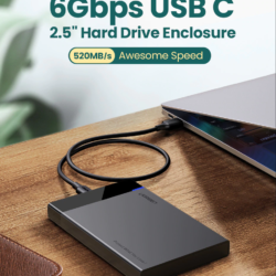 Внешний карман Ugreen 60735 кабель USB-C to USB-C (USB 3.1) Kamstore.com.ua (5)