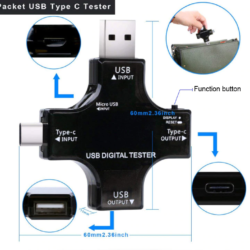 Bluetooth цифровой тестер многофункциональный USB 3.1 Type-C Atorch 15in1 Kamstore.com.ua (6)
