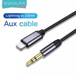 Audio кабель AUX для iPhone Lightning to 3.5 mm KUULAA Kamstore.com.ua (11)