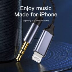 Audio кабель AUX для iPhone Lightning to 3.5 mm KUULAA Kamstore.com.ua (16)