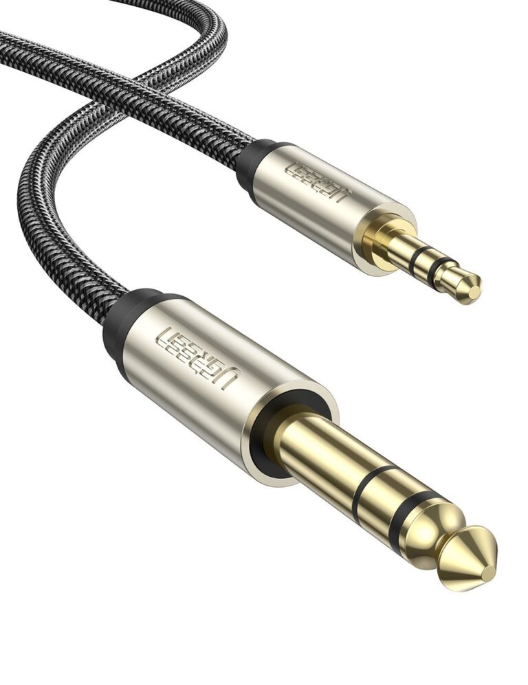 Hi-Fi Stereo Audio кабель переходник 3.5 to 6.3 mm Ugreen 10625 Kamstore.com.ua (1)