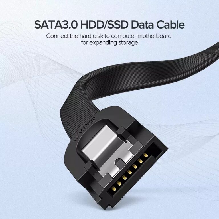 Кабель SATA 3.0 для жесткого диска HDD SSD прямой Ugreen 30796 (US217) 0.5м Kamstore.com.ua (2)