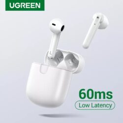 Наушники Bluetooth 5.0 Ugreen 80652 WS105 White Kamstore.com.ua (1)