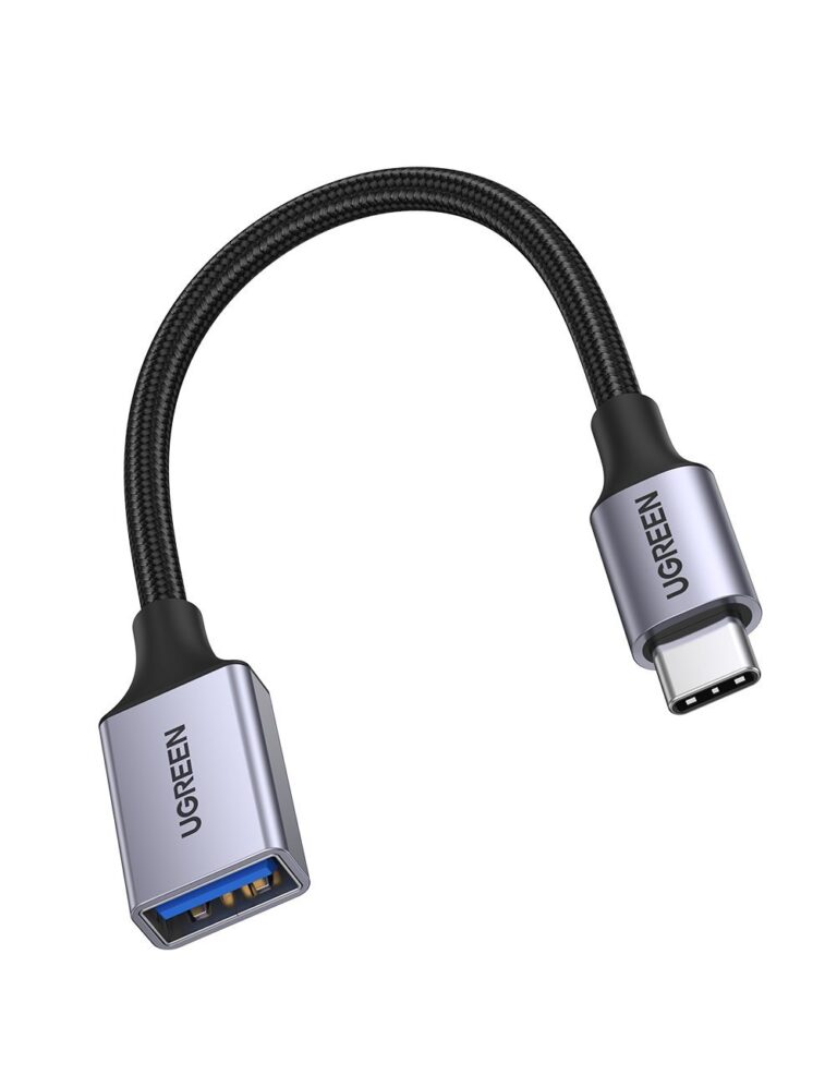 Kamstore.com.ua Адаптер OTG Кабель Type-С to USB 3.0 Ugreen 70889 Aluminium Case (1)