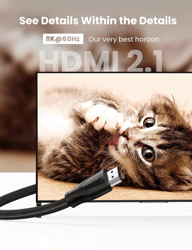 Kamstore.com.ua Кабель 8K HDMI 2.1 Ultra HD Ugreen HD140 (1-3m) Black (3)