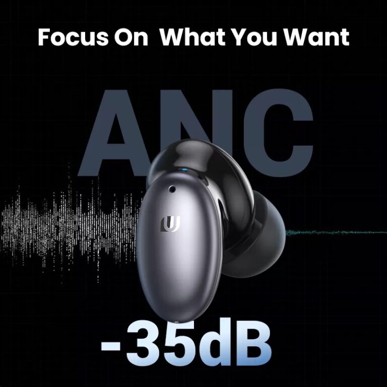 Kamstore.com.ua Наушники TWS Ugreen 90242 HiTune X6 Hybrid Active Noise-Cancelling Earbuds (2)