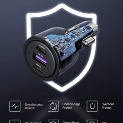 Kamstore.com.ua Автомобильное зарядное устройство 69W USB PD Ugreen 20467 (5)