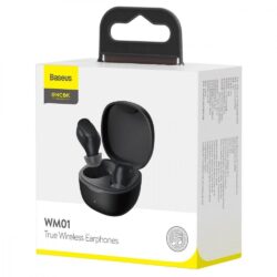 Kamstore.com.ua Беспроводные наушники Baseus Encok True Wireless Earphones WM01 black (6)
