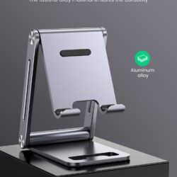 Kamstore.com.ua Регулируемая алюминиевая настольная подставка для телефона Ugreen 80708 (LP134) (3)