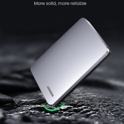 Kamstore.com.ua Корпус для 2.5 SDD HDD карман SATA III External Hard Drive Enclosure Ugreen 70498 Aluminium (4)