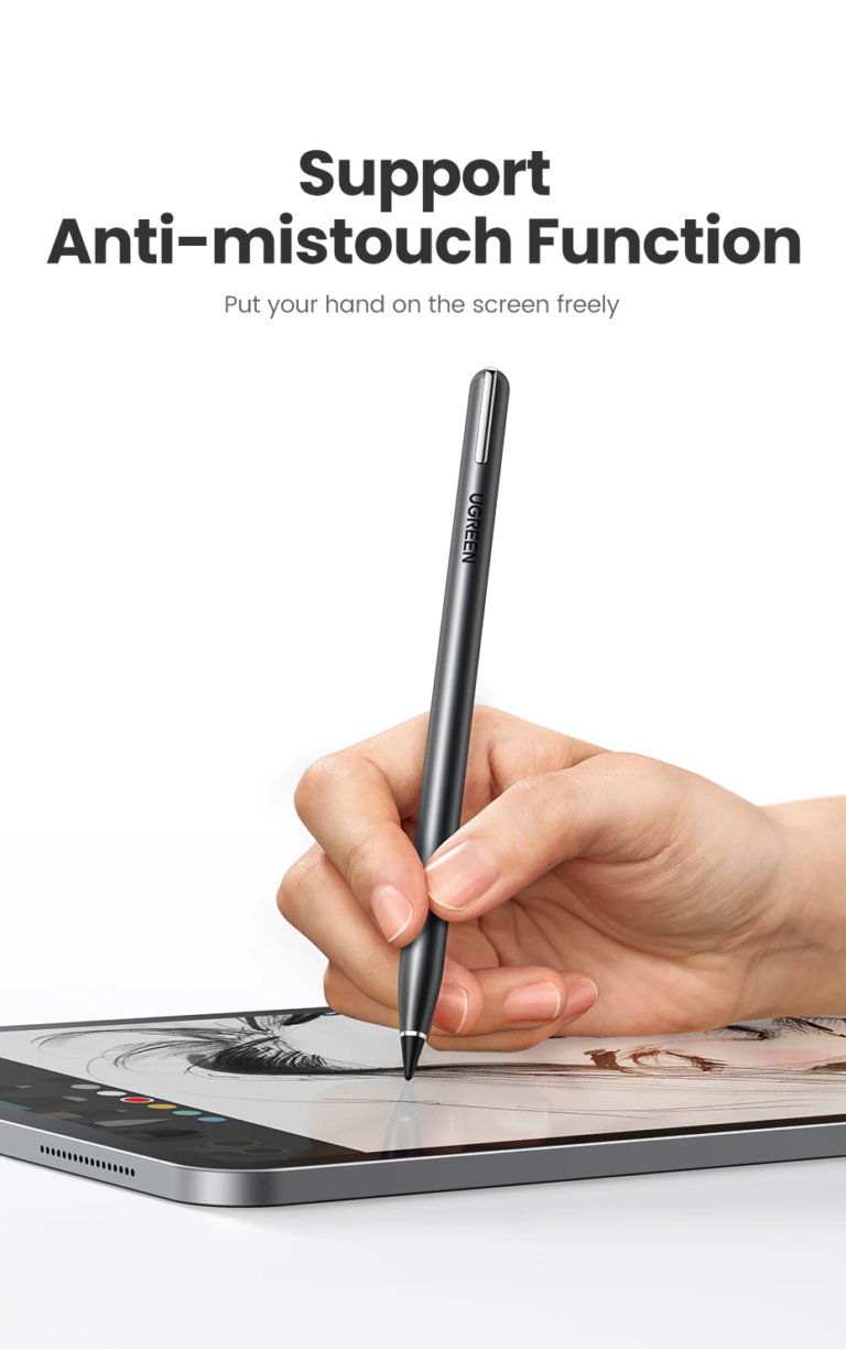 Kamstore.com.ua Стилус Smart Stylus Pen for iPad (2nd Generation) Ugreen 50678 (LP452) Magnetic (1)
