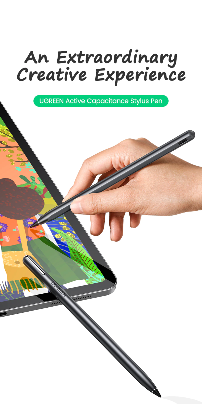 Kamstore.com.ua Стилус Smart Stylus Pen for iPad (2nd Generation) Ugreen 50678 (LP452) Magnetic (14)