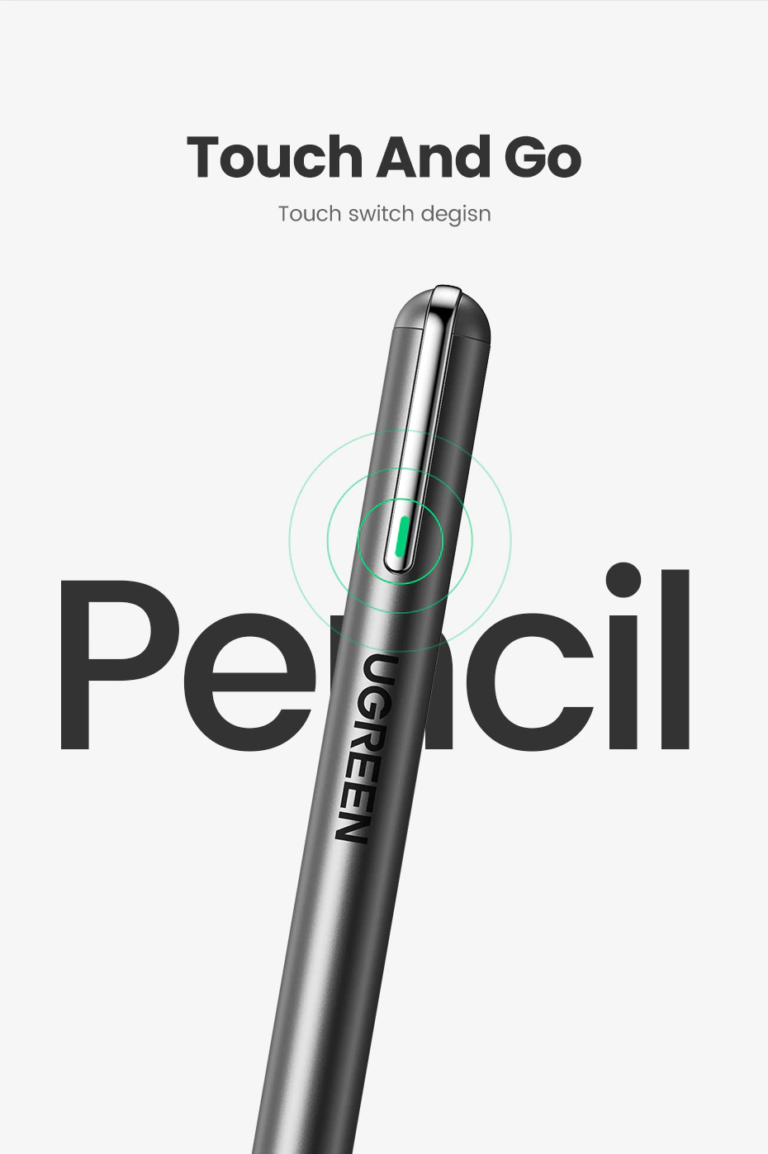 Kamstore.com.ua Стилус Smart Stylus Pen for iPad (2nd Generation) Ugreen 50678 (LP452) Magnetic (7)