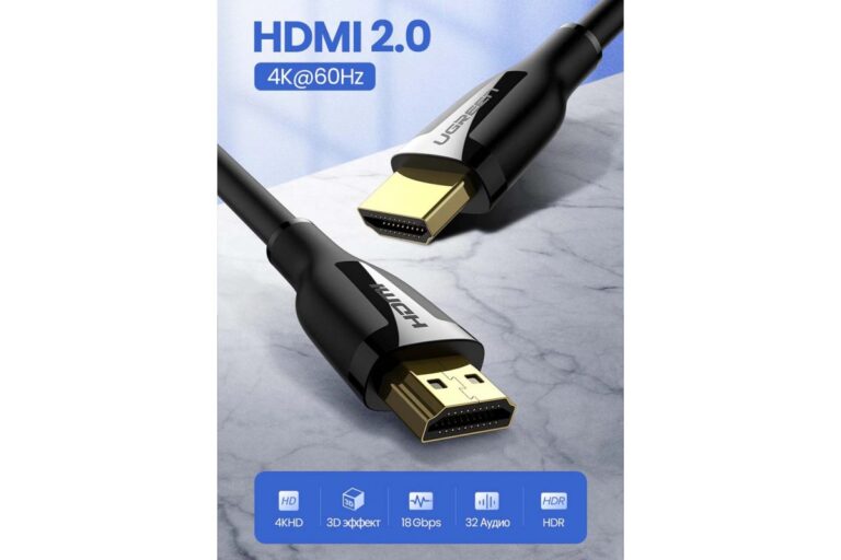 Kamstore.com.ua Кабель видео HDMI 2.0 3D HDR 4K 60Hz Ugreen ED030 Ugreen 60438 Ugreen 60439 (3)