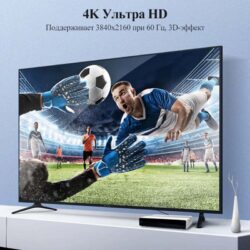 Kamstore.com.ua Кабель видео HDMI 2.0 3D HDR 4K 60Hz Ugreen ED030 Ugreen 60438 Ugreen 60439 (5)