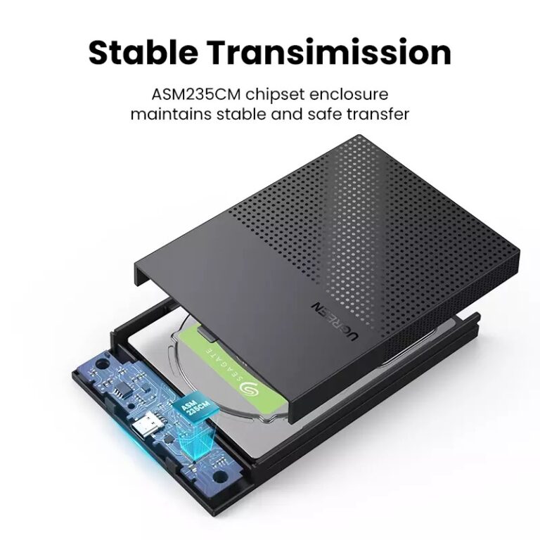 Kamstore.com.ua Корпус для жесткого диска 2.5 USB 3.1 to SATA III HDD карман SDD Ugreen 30727 (4)